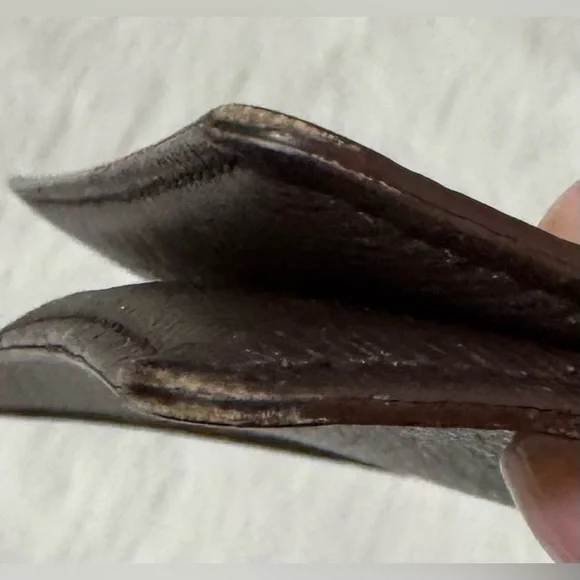 Authentic Vintage Louis Vuitton Damier Ebene Pattern Bifold Wallet GUC - Picture 15 of 15